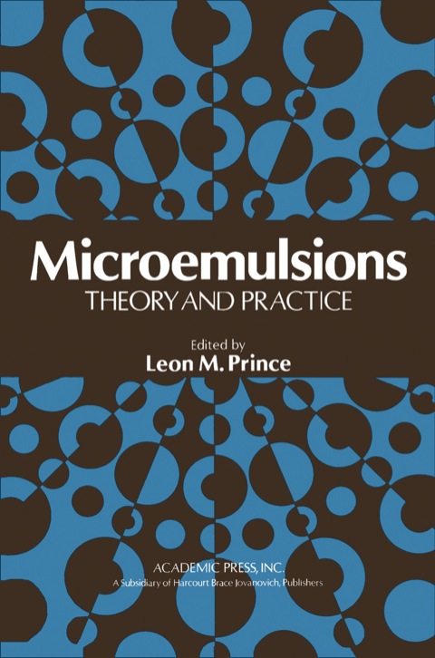Cover image for book Microemulsions Theory and Practice