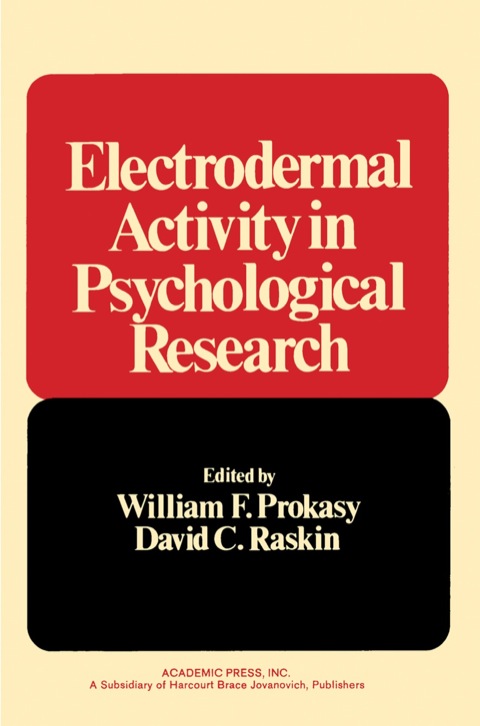 Cover image for book Electrodermal Activity in Psychological Research