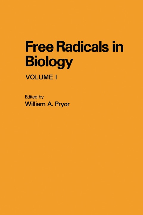 Cover image for book Free Radicals in Biology V1