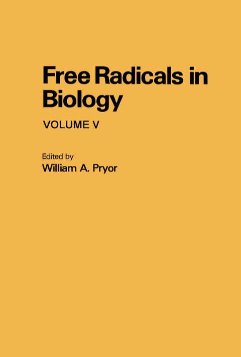 Cover image for book Free Radicals in Biology V5