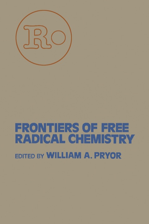 Cover image for book Frontiers of Free Radical Chemistry