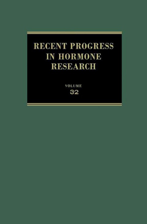 Cover image for book Recent Progress in Hormone Research: Proceedings of the 1975 Laurentian Hormone Conference