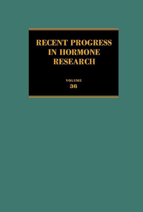 Cover image for book Recent Progress in Hormone Research: Proceedings of the 1979 Laurentian Hormone Conference