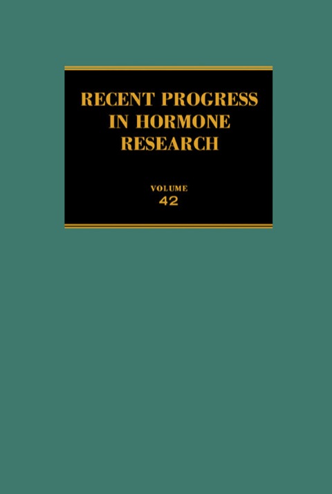 Cover image for book Recent Progress in Hormone Research: Proceedings of the 1985 Laurentian Hormone Conference