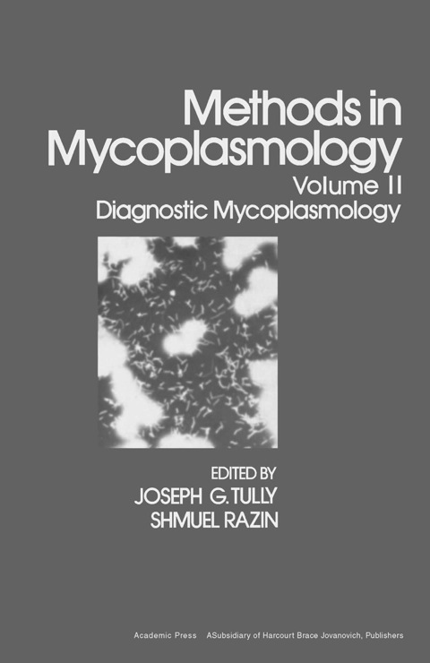 Cover image for book Methods in Mycoplasmology V2: Diagnostic Mycoplasmology