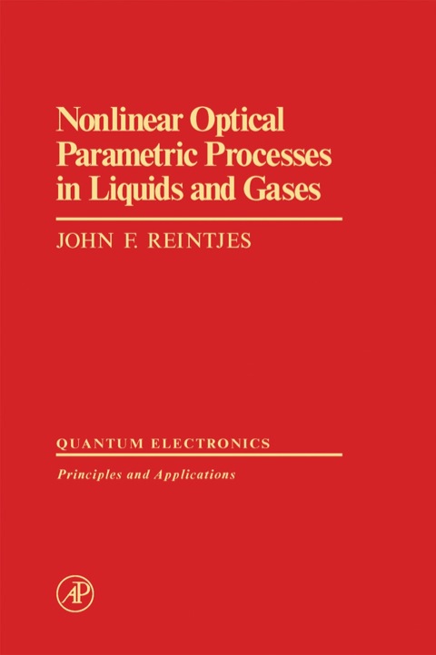 Cover image for book Nonlinear Optical Parametric Processes in Liquids and Gases