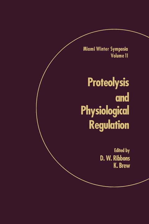 Cover image for book Proteolysis and Physiological Regulation