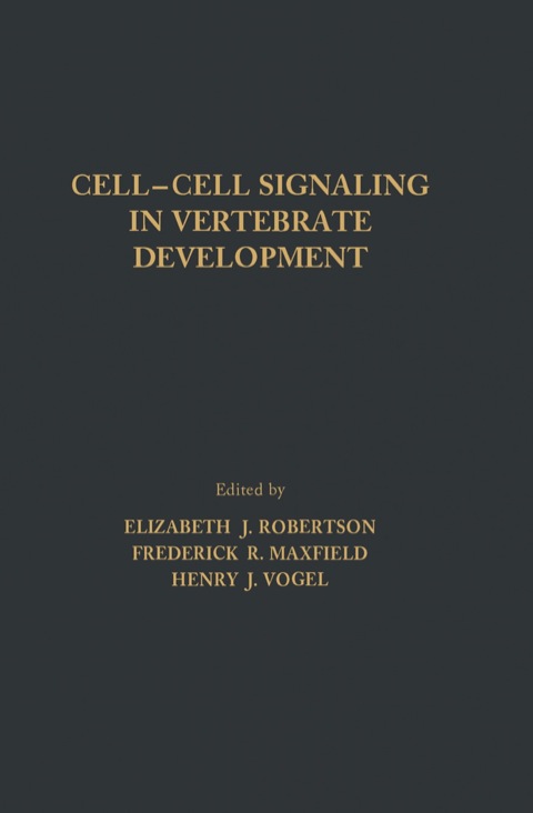 Cover image for book Cell-Cell Signaling in Vertebrate Development