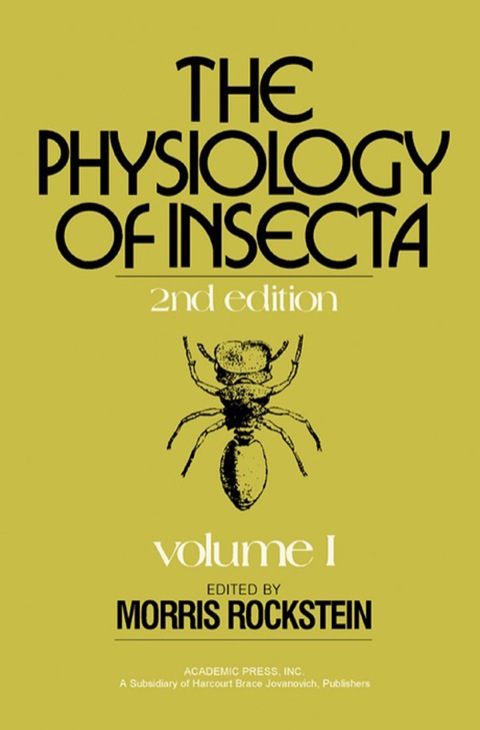 Cover image for book The Physiology of Insecta: Volume I