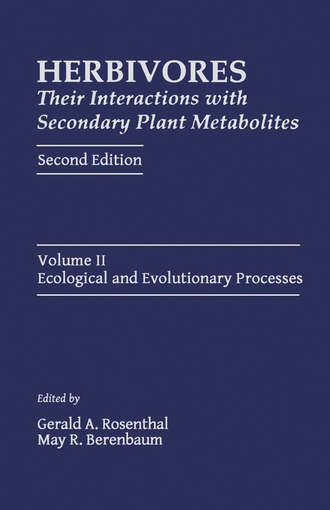 Cover image for book Herbivores: Their Interactions with Secondary Plant Metabolites: Ecological and Evolutionary Processes