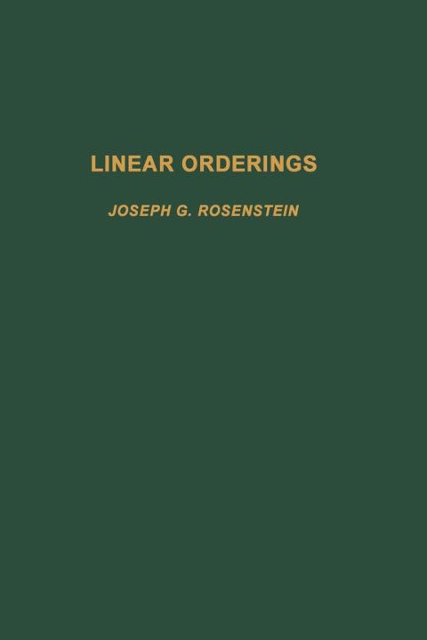 Cover image for book Linear orderings