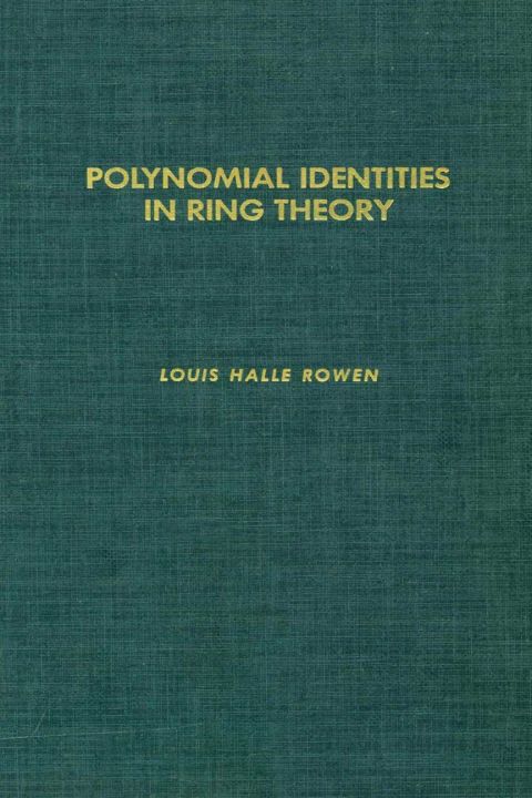 Cover image for book Polynomial identities in ring theory