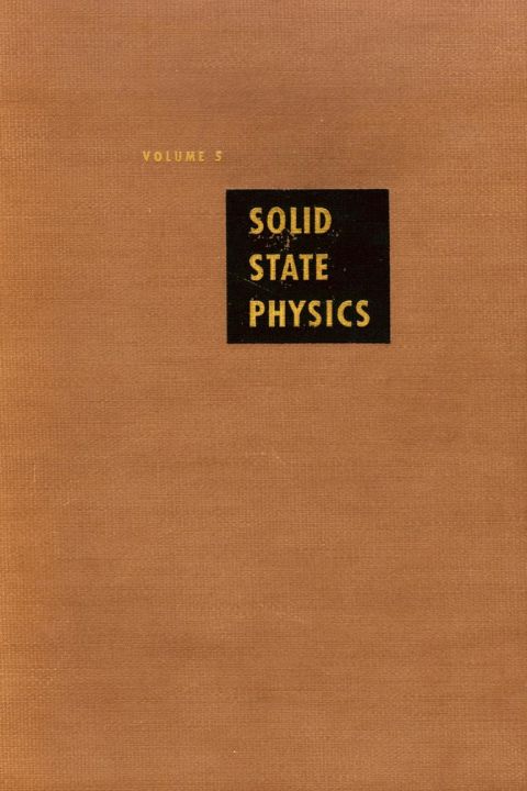 Cover image for book Solid State Physics V5