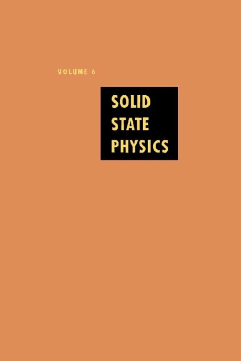 Cover image for book Solid State Physics V6