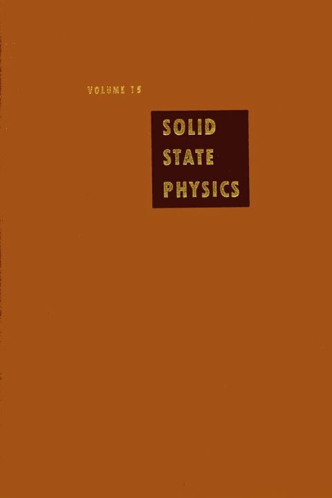 Cover image for book Solid State Physics V15