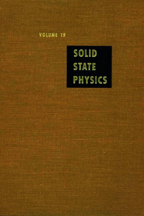 Cover image for book Solid State Physics V19