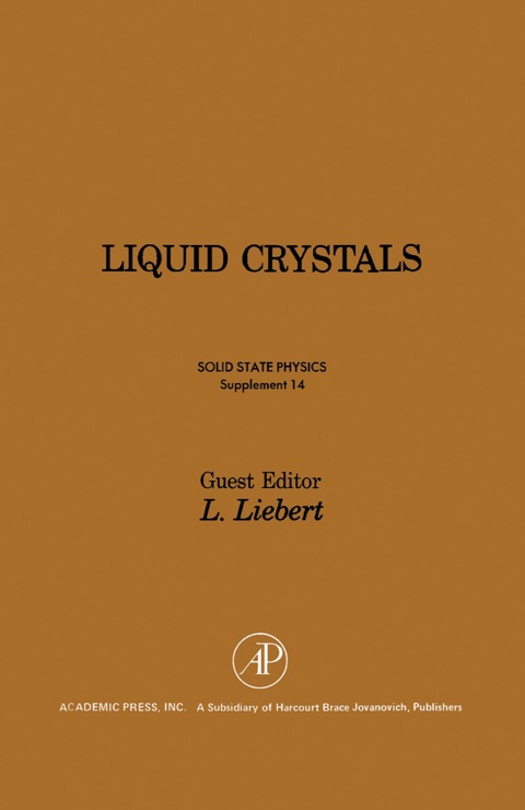 Cover image for book Liquid Crystals