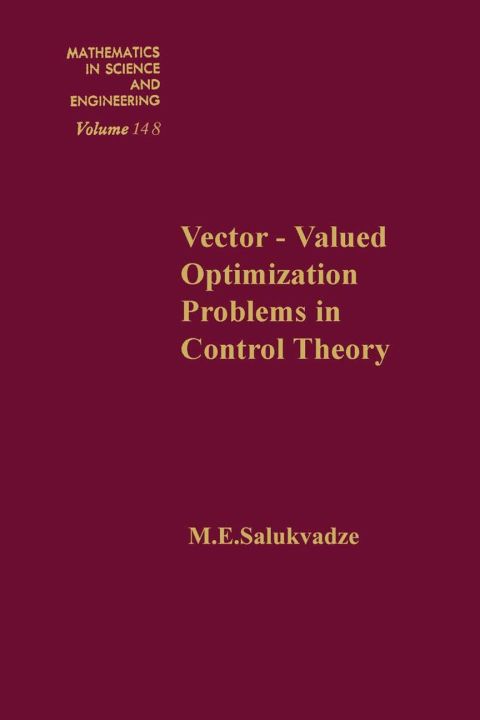 Cover image for book Vector-valued optimization problems in control theory