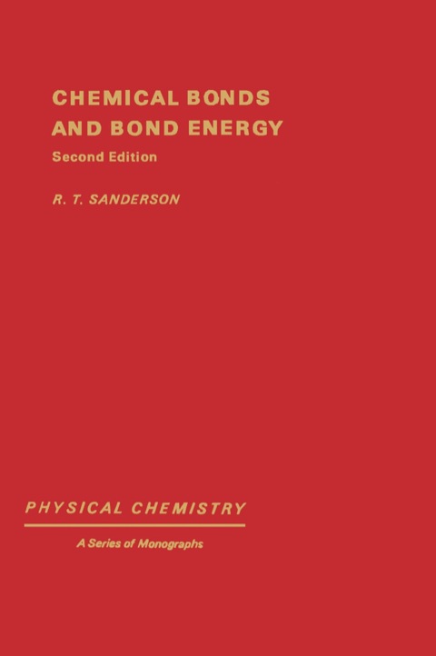 Cover image for book Chemical Bonds and Bonds Energy