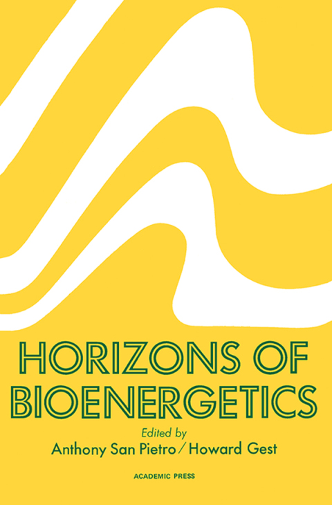 Cover image for book Horizons of Bioenergetics: Proceedings of a Symposium held at Bloomington, Indiana October 12-15, 1970