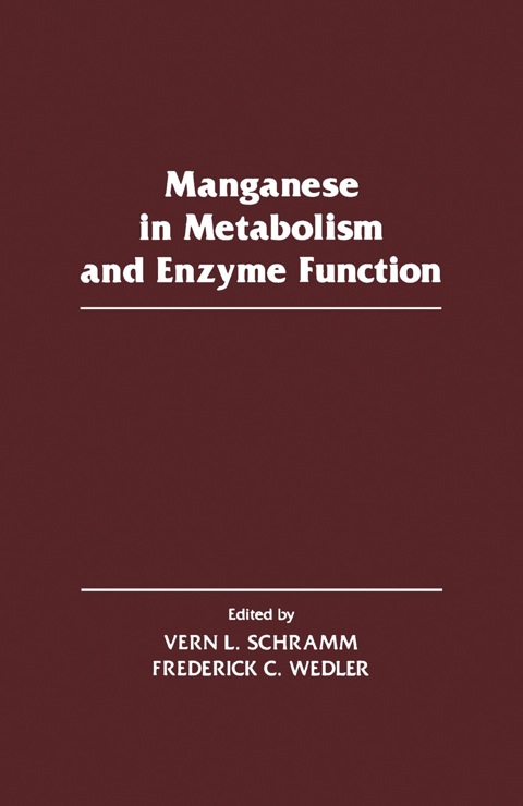 Cover image for book Manganese in Metabolism and Enzyme Function