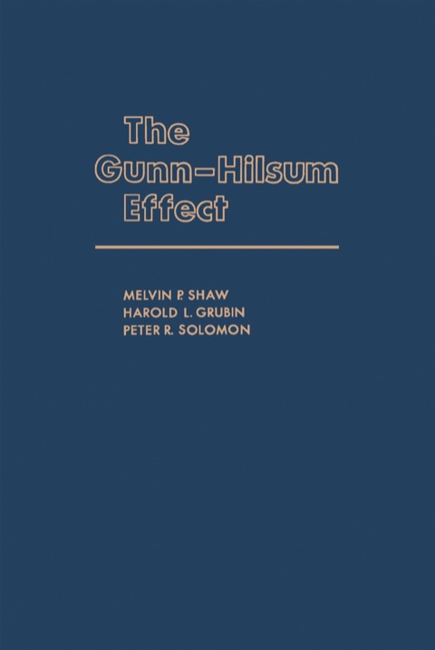 Cover image for book The Gunn-Hilsum Effect