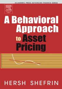 Cover image: A Behavioral Approach to Asset Pricing 9780126393712