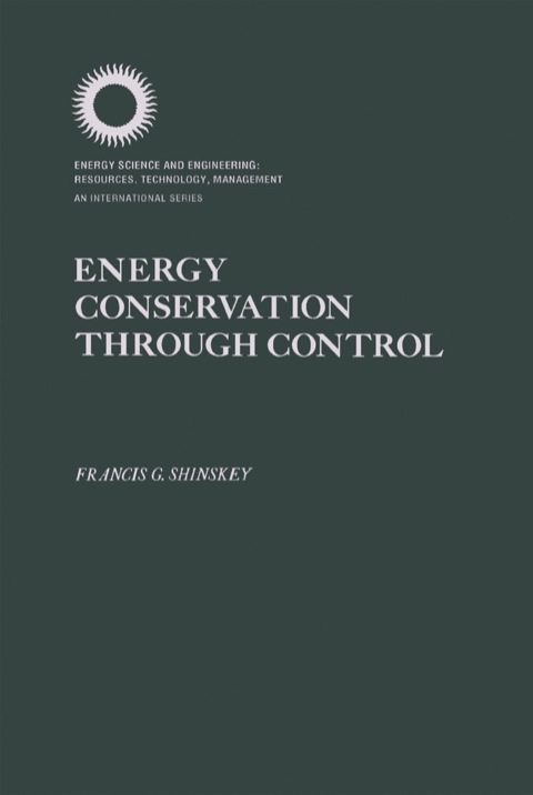 Cover image for book Energy Conservation Through Control