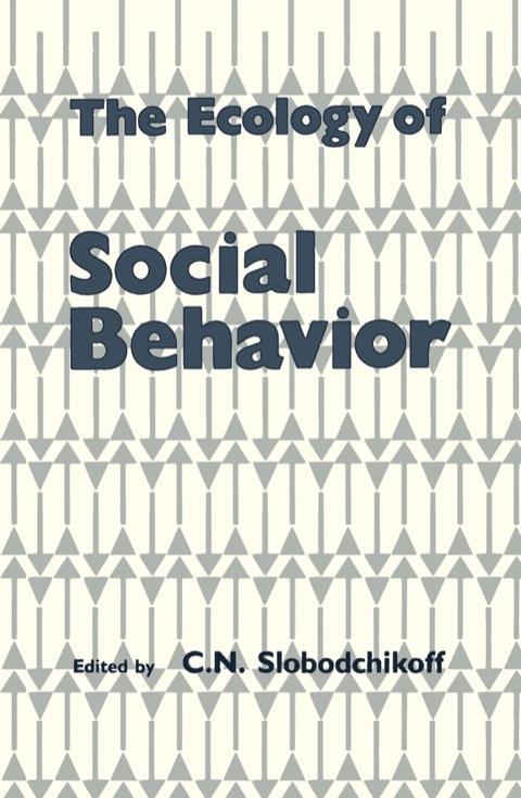 Cover image for book The Ecology of Social Behavior