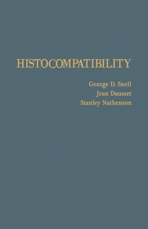 Cover image for book Histocompatibility