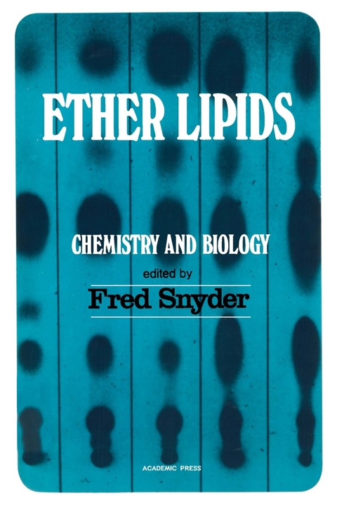 Cover image for book Ether Lipids chemistry and Biology