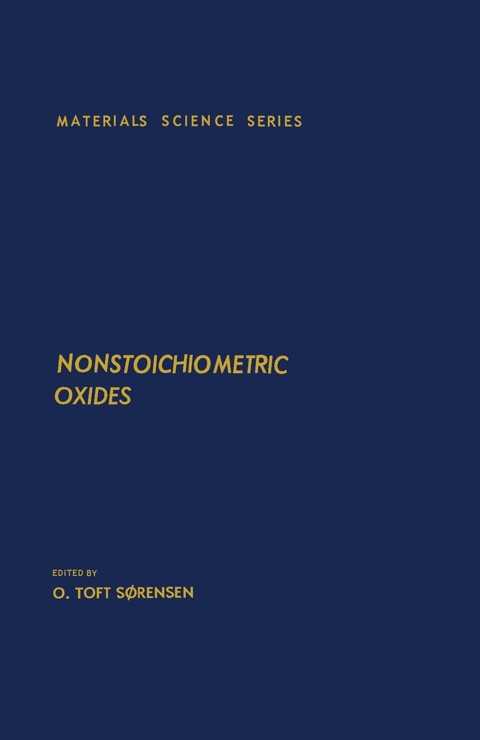 Cover image for book Nonstoichiometric Oxides