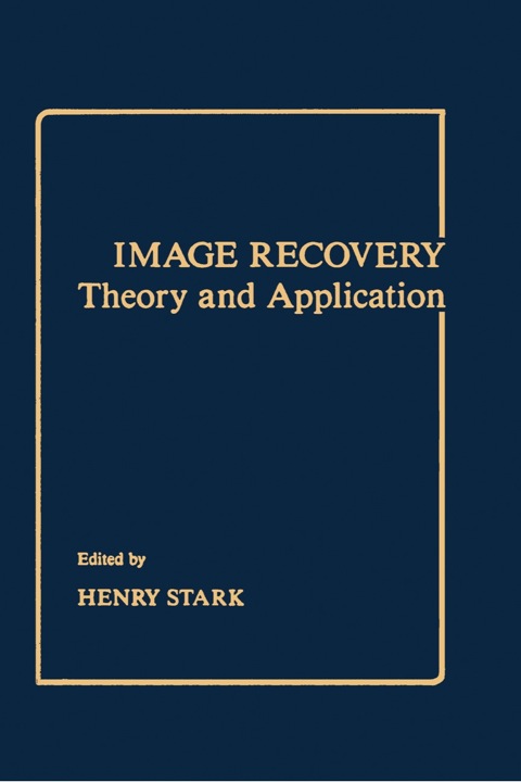 Cover image for book Image Recovery: Theory and Application