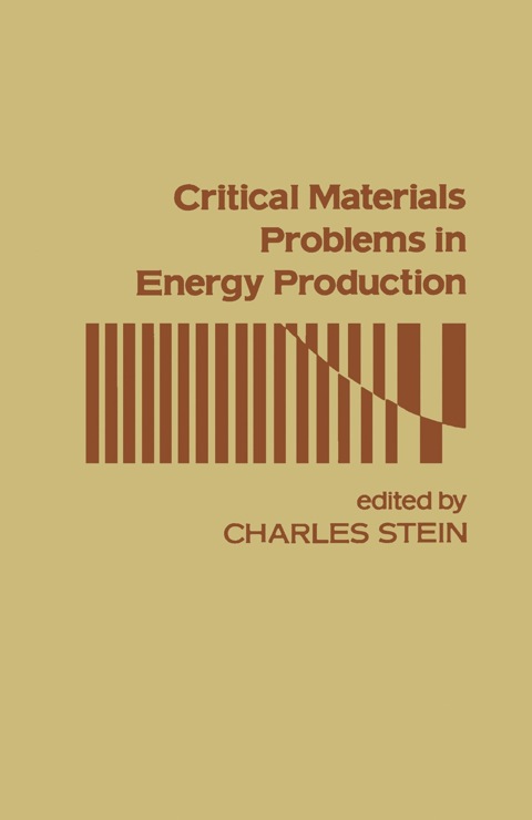 Cover image for book Critical Materials Problems In Energy Production