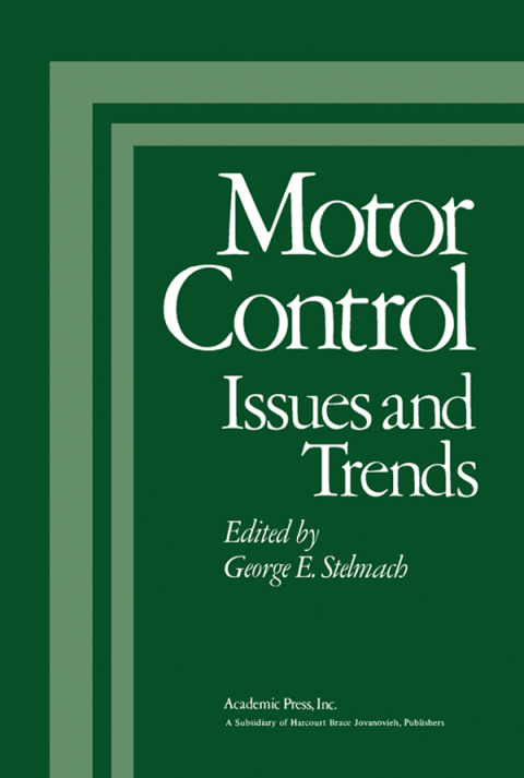 Cover image for book Motor Control: Issues and Trends