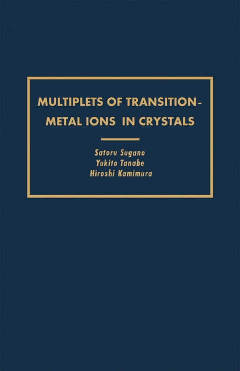 Cover image for book Multiplets of Transition-Metal Ions in Crystals