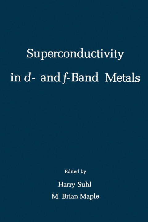 Cover image for book Superconductivity IN d-and f=Band Metals