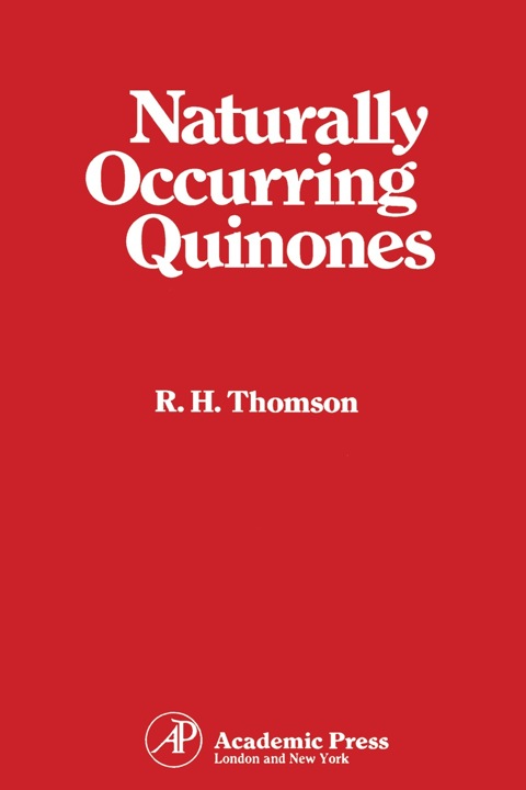 Cover image for book Naturally Occurring Quinones
