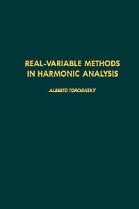 Cover image: Real-variable methods in harmonic analysis 9780126954609