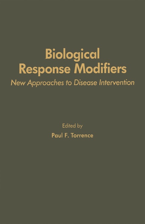Cover image for book Biological Response Modifiers: New Approaches to Disease Intervention