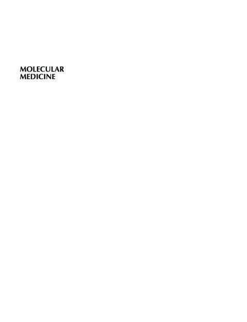 Cover image for book Molecular Medicine: Genomics to Personalized Healthcare