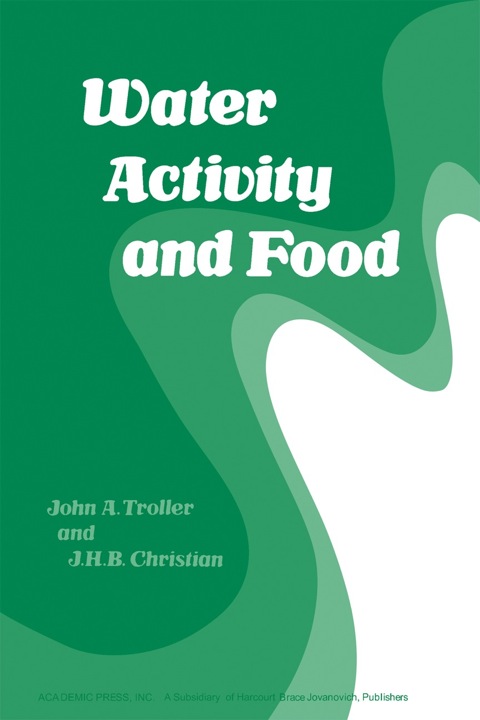 Cover image for book Water Activity and Food