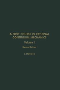 Cover image: A first course in rational continuum mechanics V1 2nd edition 9780127013008
