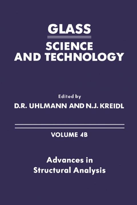 Cover image for book Advances In Structural Analysis V4B