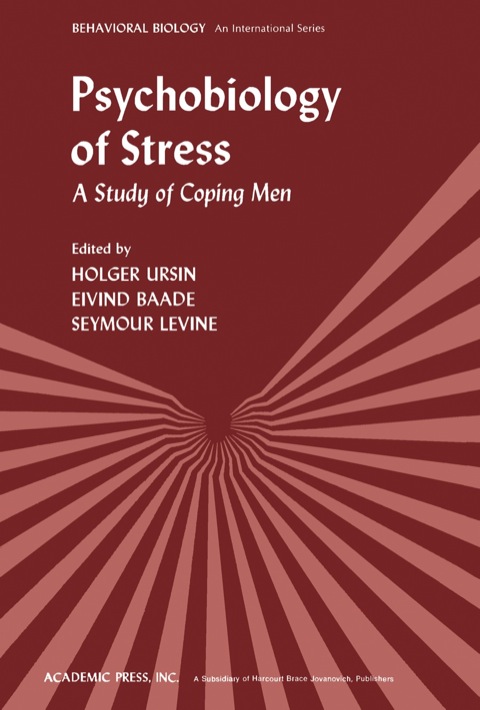 Cover image for book Psychobiology of Stress: A Study of Coping Men