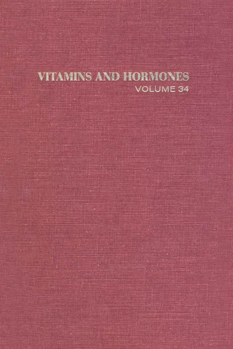 Cover image for book VITAMINS AND HORMONES V34