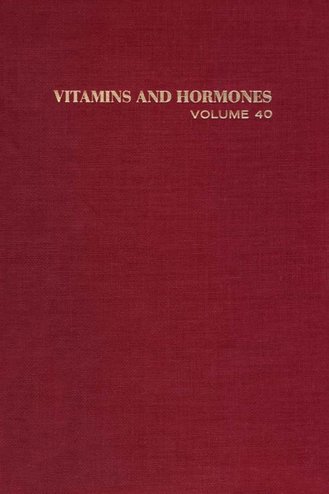 Cover image for book Vitamins and Hormones: Advances in Research and ApplicationsVolume 40