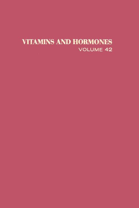 Cover image for book Vitamins and Hormones: Advances in Research and ApplicationsVolume 42