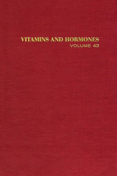 Cover image for book Vitamins and Hormones: Advances in Research and ApplicationsVolume 43