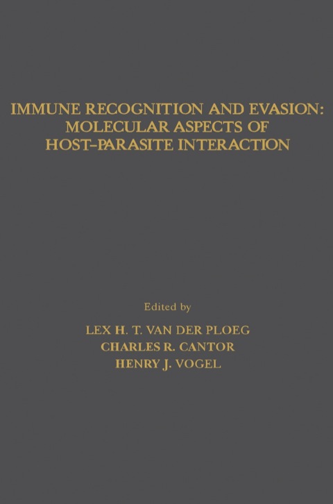 Cover image for book Immune Recognition and Evasion: Molecular Aspects of Host–Parasite Interaction